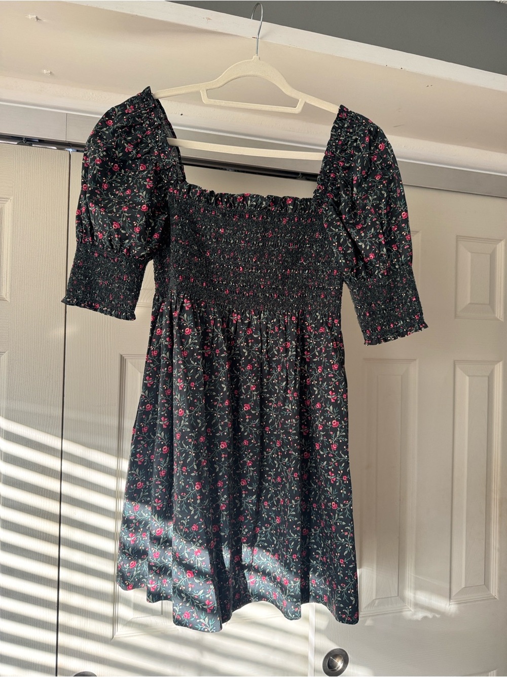 Hill House Florentine Ditsy Mini Nap Dress- Lila